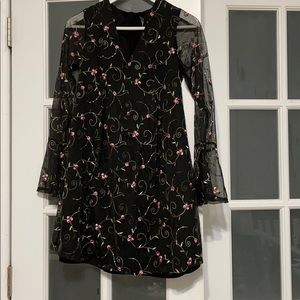 Floral dress classy and chic